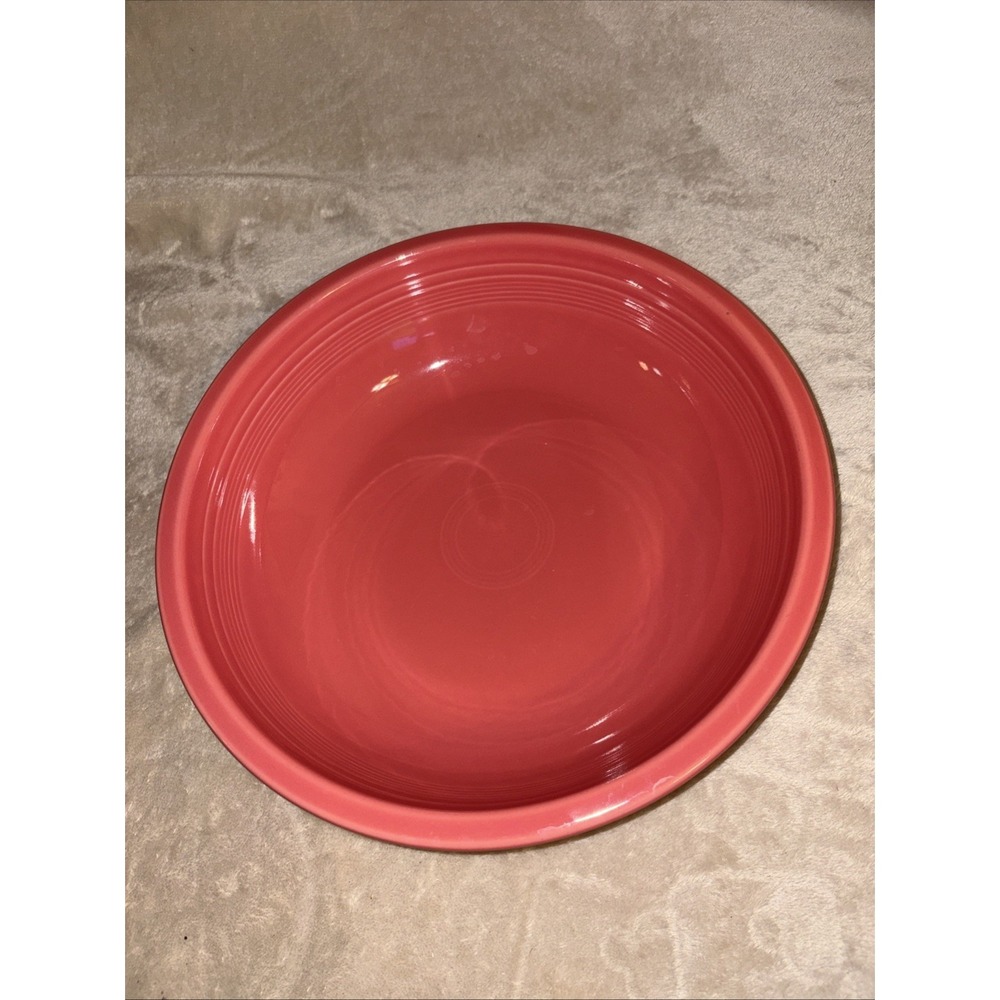 Homer Laughlin  Fiesta Flamingo Large Serving Bowl 12 1/2 "